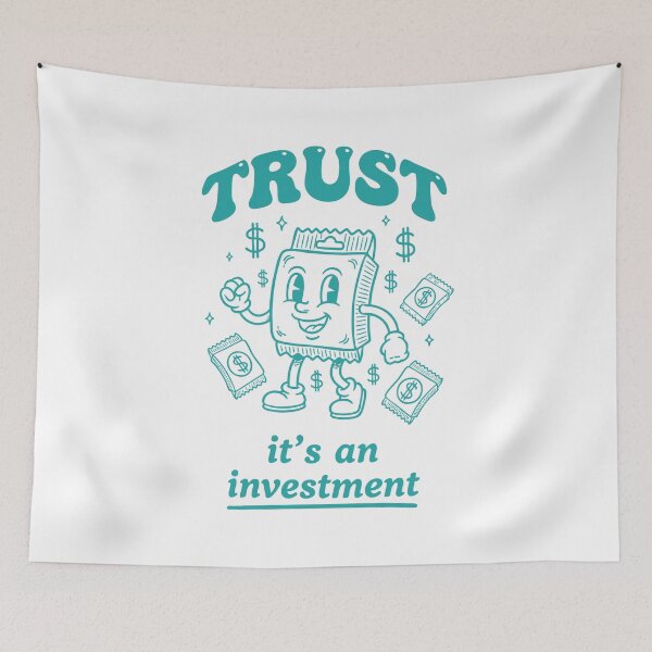 Item preview, Trust Its An Investment Trading Card Collector designed and sold by LuminOrb.