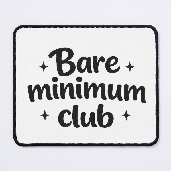 Item preview, Bare Minimum Club designed and sold by MarselArt.