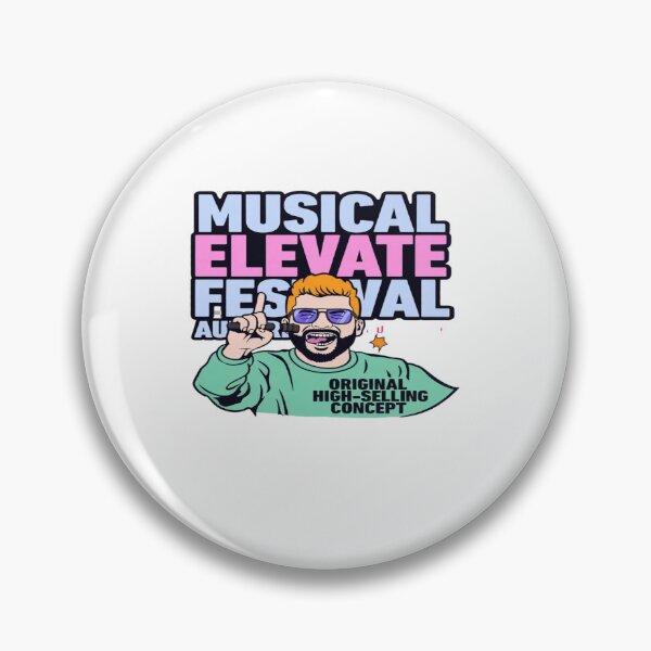 Artikelvorschau, Musical Elevate Festival Austria - Retro-Ästhetik-Typografie entworfen und verkauft von Sushikidsntoddlers.