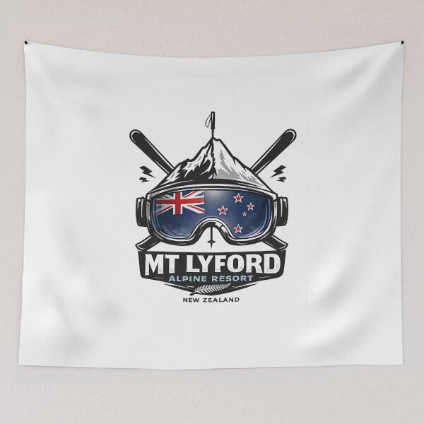 Item preview, Mount Lyford Alpine Resort Canterbury New Zealand Near Hanmer Springs and Kaikōura Ranges designed and sold by Aryabek.