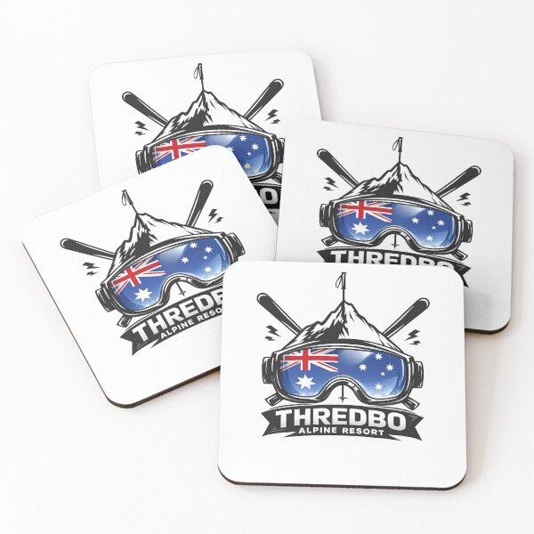 Item preview, Thredbo Alpine Resort New South Wales Snowy Mountains Ski Destination Near Mount Kosciuszko designed and sold by Aryabek.