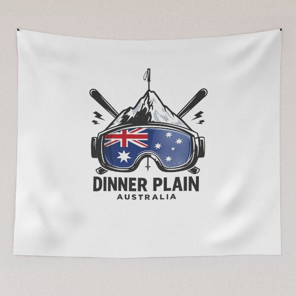 Item preview, Dinner Plain Alpine Resort Victoria Australia High Country Near Mount Hotham and Alpine National Park designed and sold by Aryabek.