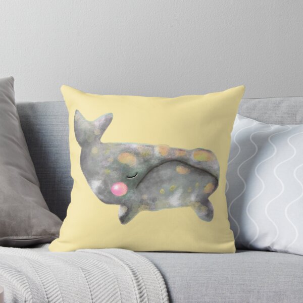 Item preview, Wee Right Whale - Cute Watercolor designed and sold by LittleCloudShop.