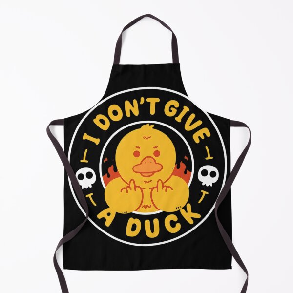Item preview, I Don't Give A Duck - Funny Angry Duck Sarcastic Pun Design designed and sold by haitrieuic96.