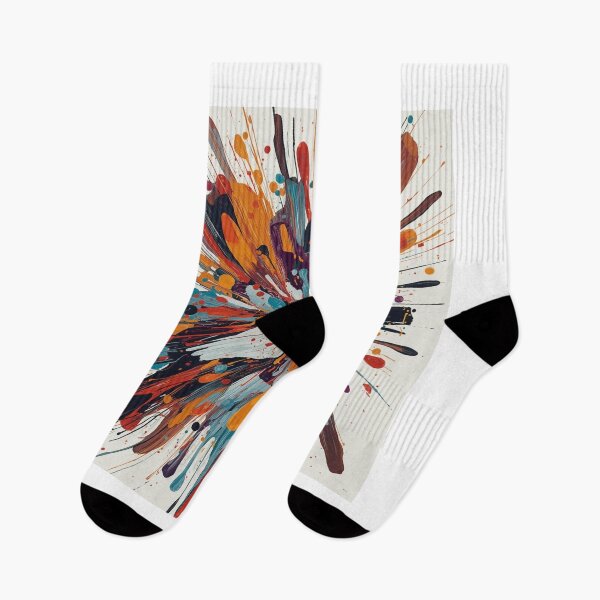 Item preview, Colorful abstract pattern of vibrant paint designed and sold by AriasCreative.