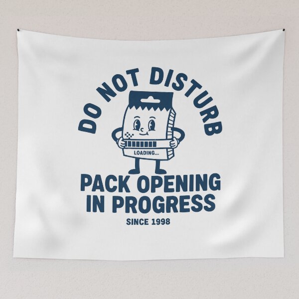 Item preview, trading card Do Not Disturb Pack Opening In designed and sold by LuminOrb.