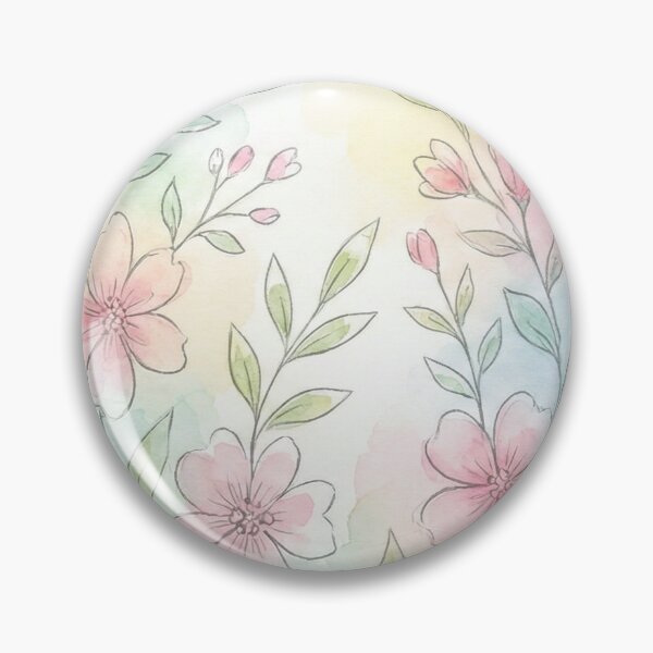 Item preview, Floral Watercolor Easter Eggs - Delicate Botanical Spring Illustration (Design C) designed and sold by StickrSupply.