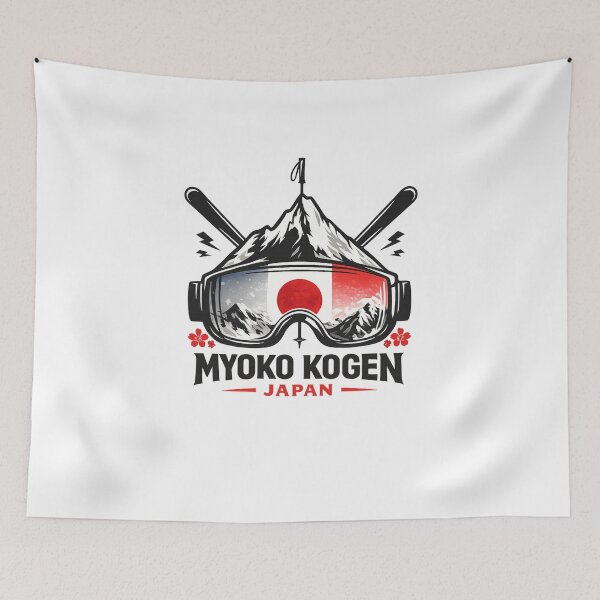 Item preview, Myoko Kogen Ski Region in Niigata Prefecture with Mount Myoko designed and sold by Aryabek.