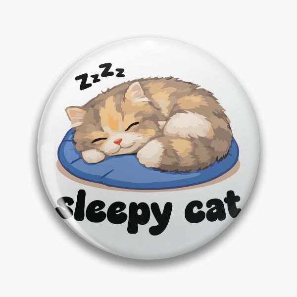 Item preview, Sleepy Cute Cat designed and sold by cimong.