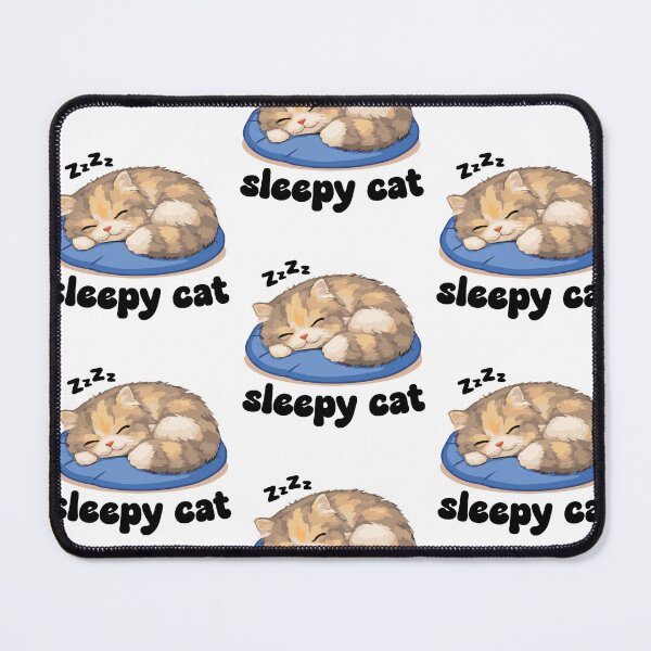 Item preview, Sleepy Cute Cat designed and sold by cimong.