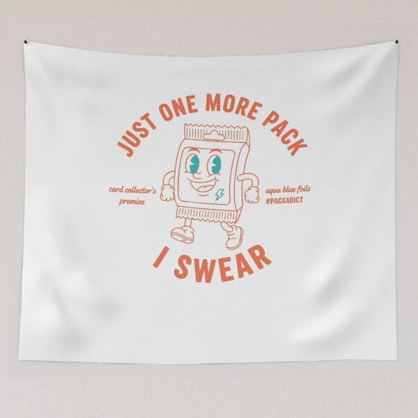 Item preview, Just One More Pack I Swear Card Collectors Promise designed and sold by LuminOrb.
