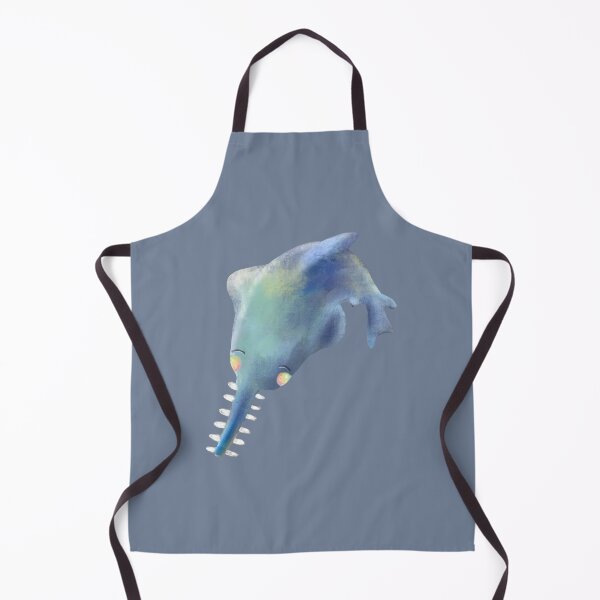 Item preview, Wee Sawshark / Sawfish - Cute Watercolor designed and sold by LittleCloudShop.