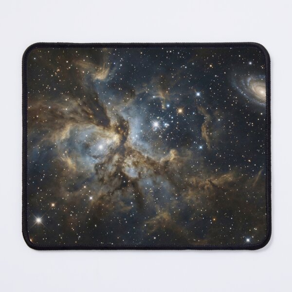 Item preview, Realistic Deep Space Nebula & Distant Galaxy - Astronomy Art designed and sold by TheodoreZingal.