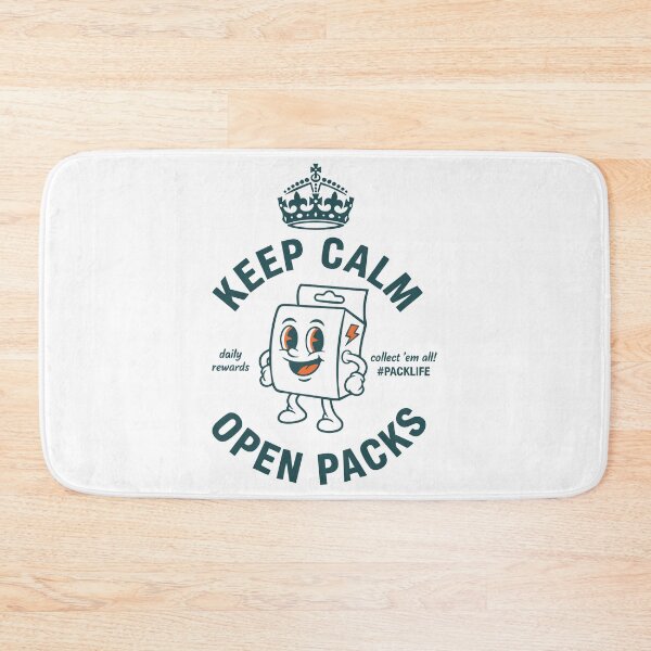 Item preview, Keep Calm Open Packs Trading Card Packlife designed and sold by LuminOrb.