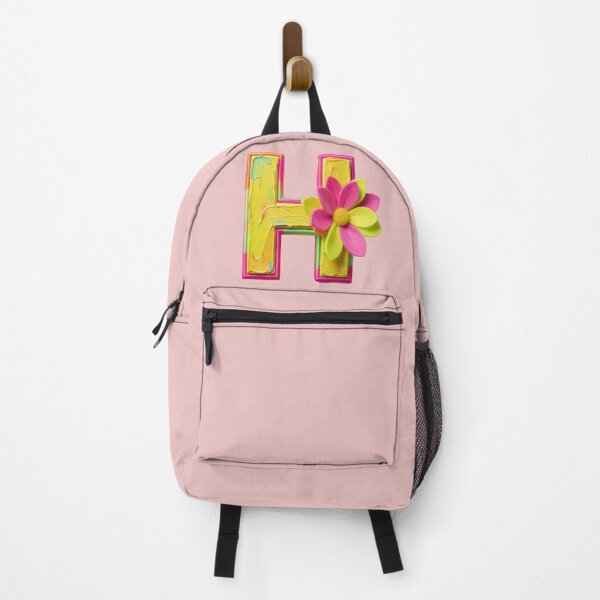 Item preview, Colorful 3D Letter H with Flower – Playful Alphabet Art designed and sold by myforestfog.