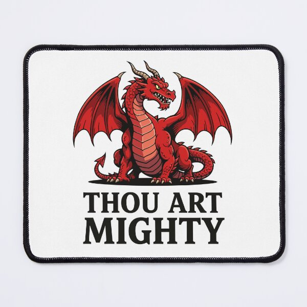 Item preview, Thou Art Mighty Red Dragon designed and sold by taiche.