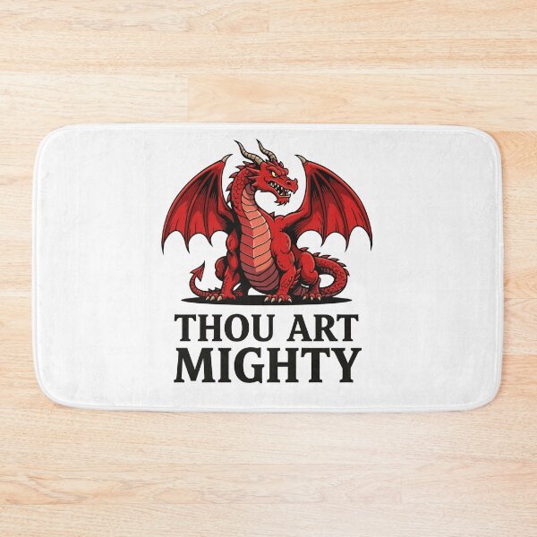 Item preview, Thou Art Mighty Red Dragon designed and sold by taiche.