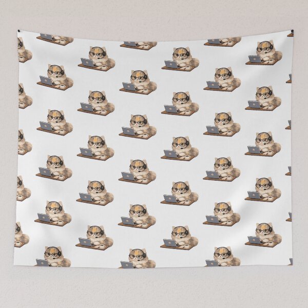 Item preview, Cute Cat Work Hard designed and sold by cimong.