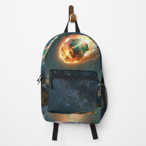 Item preview, Epic Meteorite Falling Star & Milky Way Mountain Landscape designed and sold by TheodoreZingal.