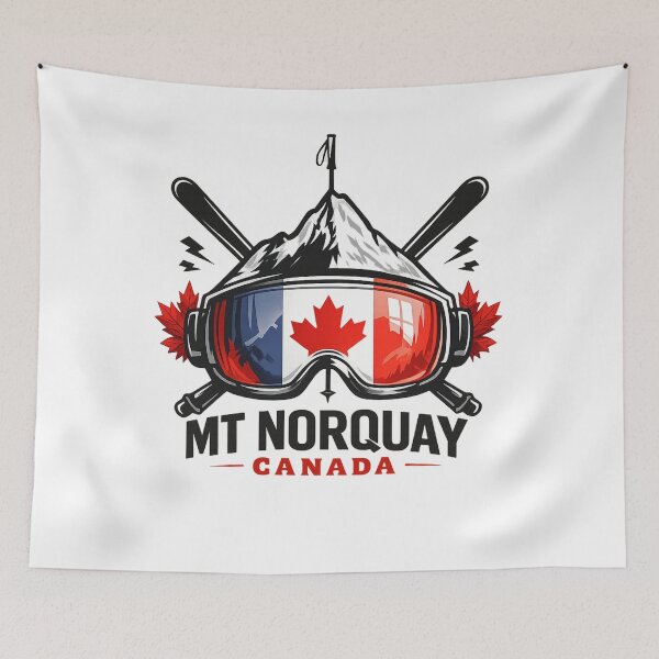 Item preview, Mount Norquay Ski in Banff in Alberta Canada designed and sold by StampMyPassport.