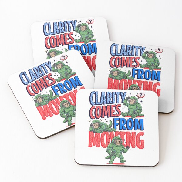 Item preview, Space Monkey Achieves Clarity designed and sold by Visual Dept..