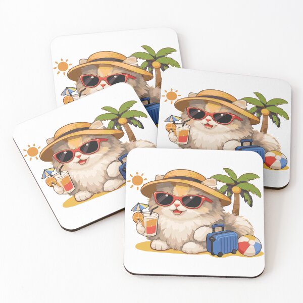 Item preview, Cute Cat Holiday designed and sold by cimong.