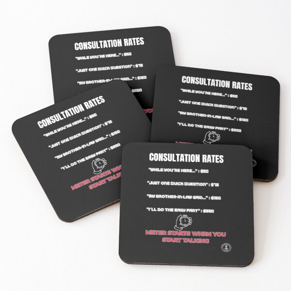 Item preview, Funny Handyman Consultation Rates - Just One Quick Question designed and sold by The Handyman's Lab.