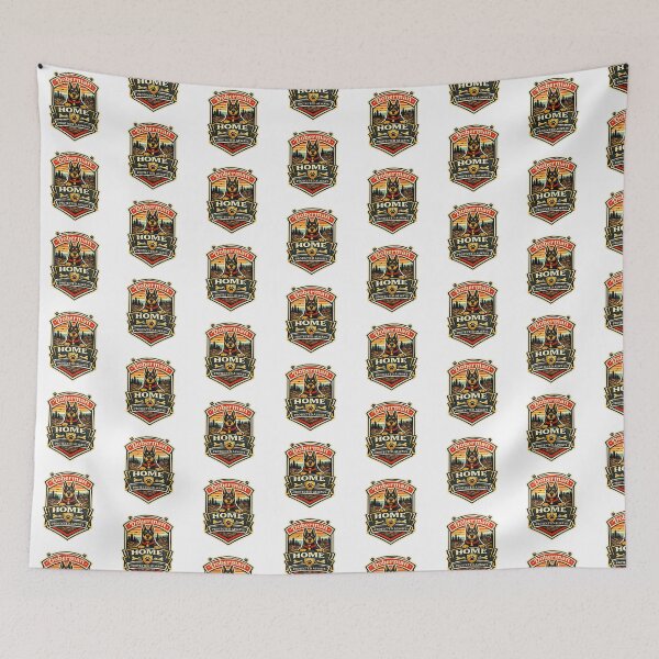 Item preview, Doberman Home Protected Always Doberman Gift designed and sold by WildVista.