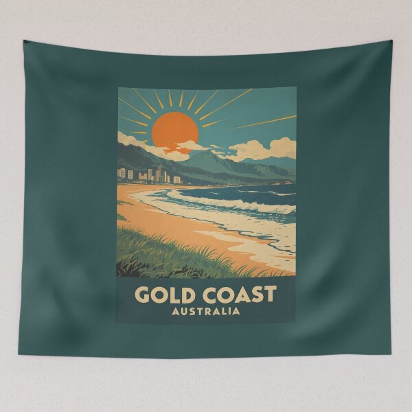 Item preview, Gold Coast - Australia  designed and sold by GoodOldVintage.