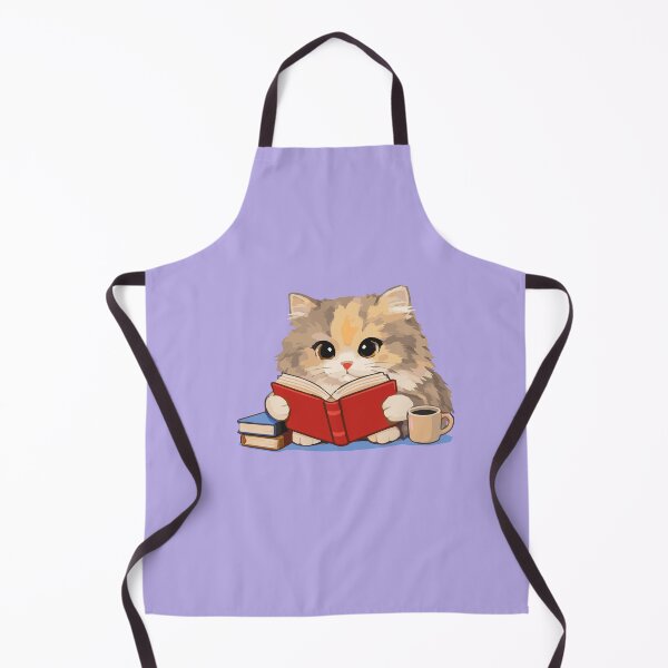 Item preview, Cute Cat Reading a Book designed and sold by cimong.