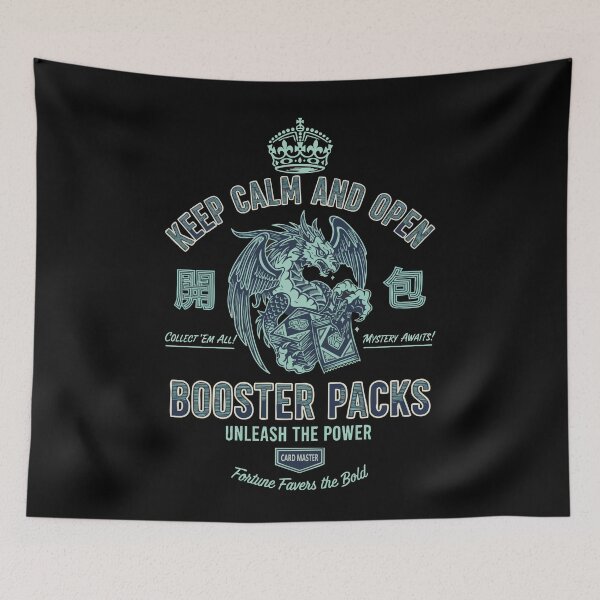 Item preview, Keep Calm And Open Booster Packs Unleash The Power designed and sold by LuminOrb.