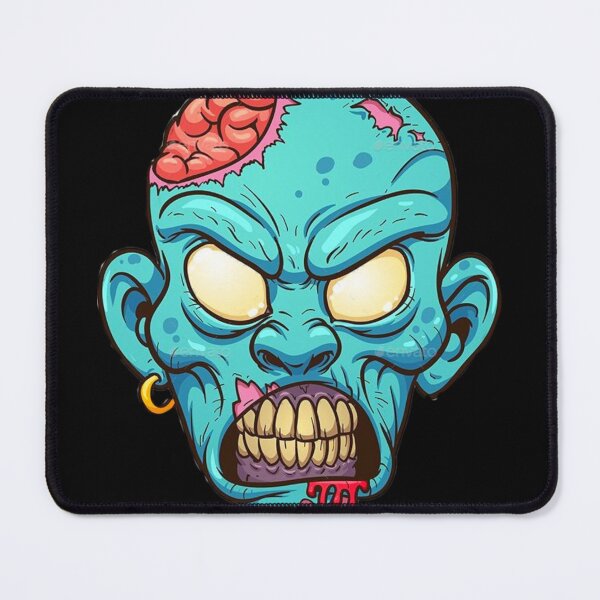 Item preview, Angry Zombie Head Illustration –  Horror Art designed and sold by Bizertart.