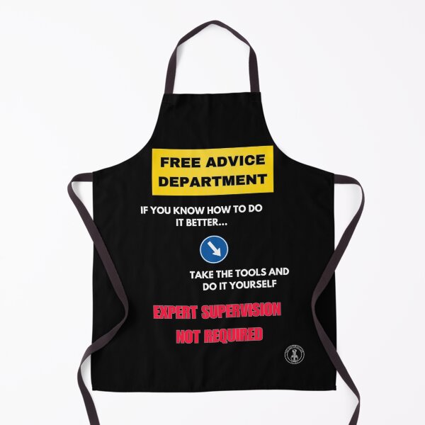 Item preview, Funny Handyman Free Advice - Do It Yourself Sarcastic Quote designed and sold by The Handyman's Lab.