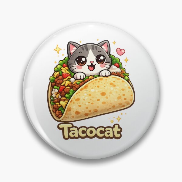 Item preview, Tacocat – Cute Taco Cat Kawaii Food Pun Design designed and sold by HubCreates.
