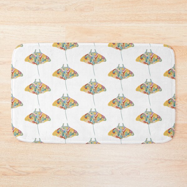 Item preview, Stingray Sticker — Minimalist Ocean Art designed and sold by iampaulmorris.