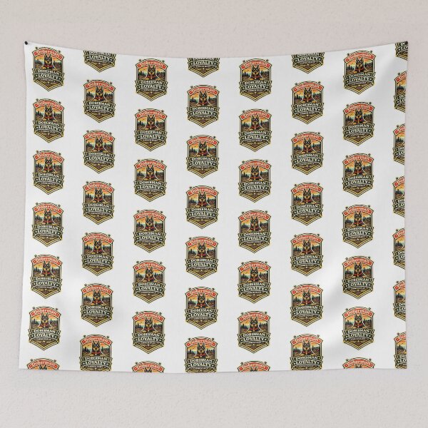 Item preview, Doberman Loyalty Earned Daily Doberman Gift designed and sold by WildVista.