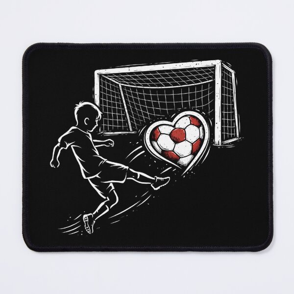 Item preview, Soccer Player Love Goal Design - Play With Heart designed and sold by Wicked.Teez.