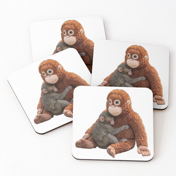 Item preview, "Punch" the Abandoned Baby Monkey designed and sold by brkvdesign.