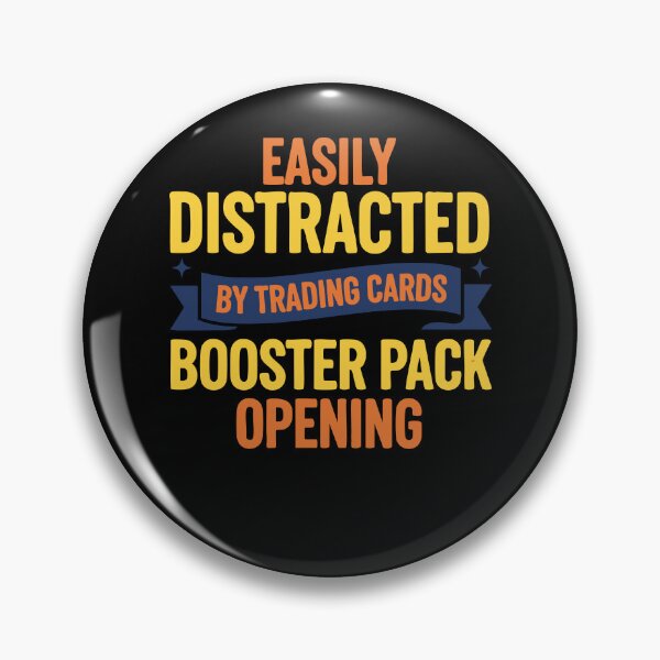 Item preview, Easily Distracted By Trading Cards Booster Pack designed and sold by LuminOrb.