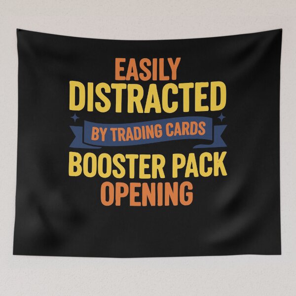 Item preview, Easily Distracted By Trading Cards Booster Pack designed and sold by LuminOrb.