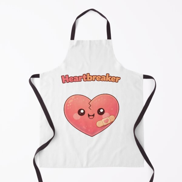 Item preview, Heartbreaker Cute Kawaii Broken Heart Design. designed and sold by The-T-In-Retro.