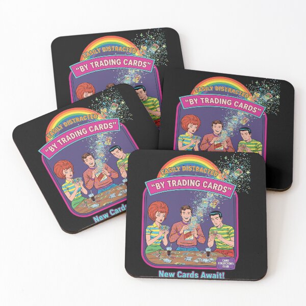 Item preview, Easily Distracted By Trading Cards New Cards Await designed and sold by LuminOrb.