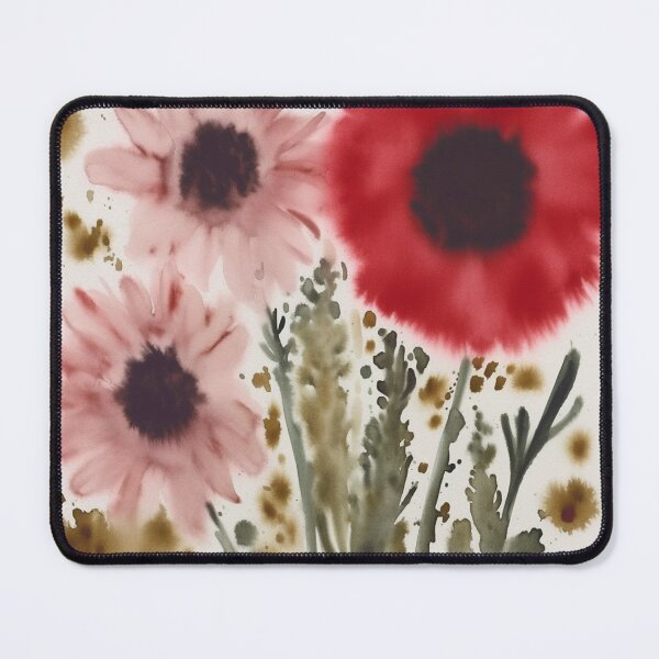 Item preview, Poppy and Blush Blooms designed and sold by trajeado14.