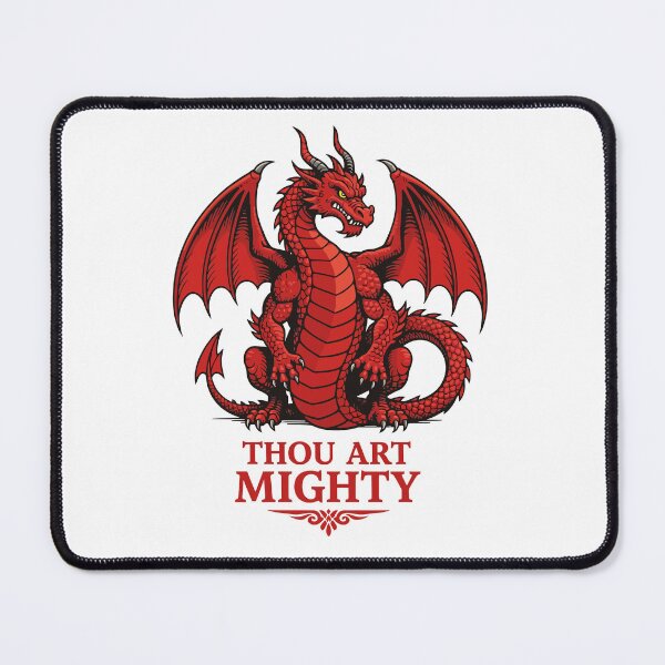 Item preview, Thou Art Mighty Match Day Motif designed and sold by taiche.