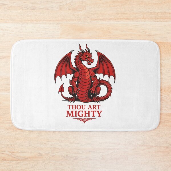 Item preview, Thou Art Mighty Match Day Motif designed and sold by taiche.