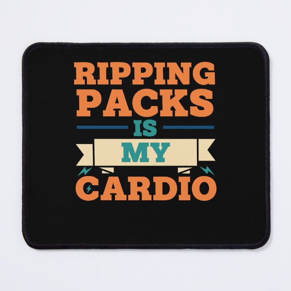 Item preview, Ripping Packs Is My Cardio Trading Card Collector designed and sold by LuminOrb.