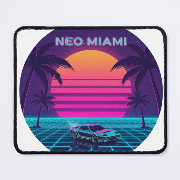 Item preview, Neon Horizon: Miami Nights designed and sold by ZisanArts.