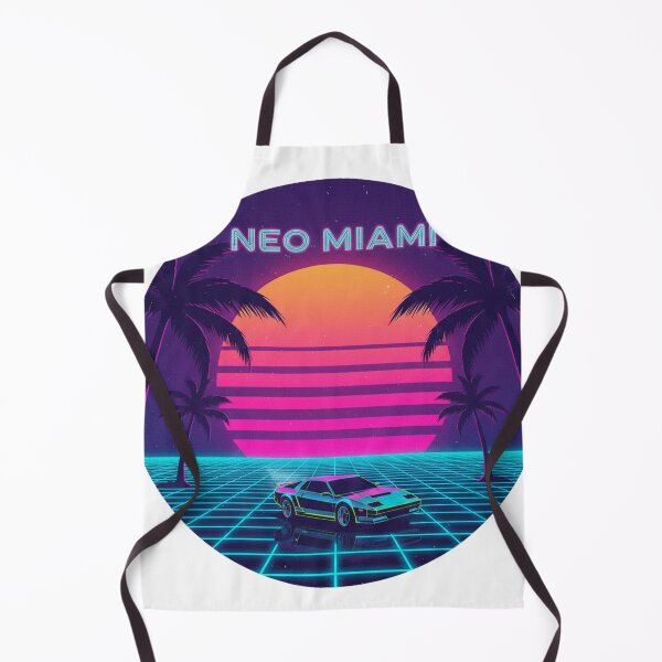 Item preview, Neon Horizon: Miami Nights designed and sold by ZisanArts.
