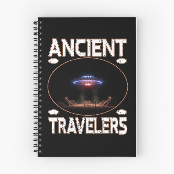 Item preview, Ancient Travelers - UFO Alien Spaceship Hovering Over Ancient Landscape Cosmic Sci-Fi designed and sold by Jt41.