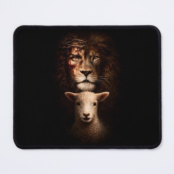 Item preview, Lion and the Lamb  designed and sold by GoldenSBeliever.